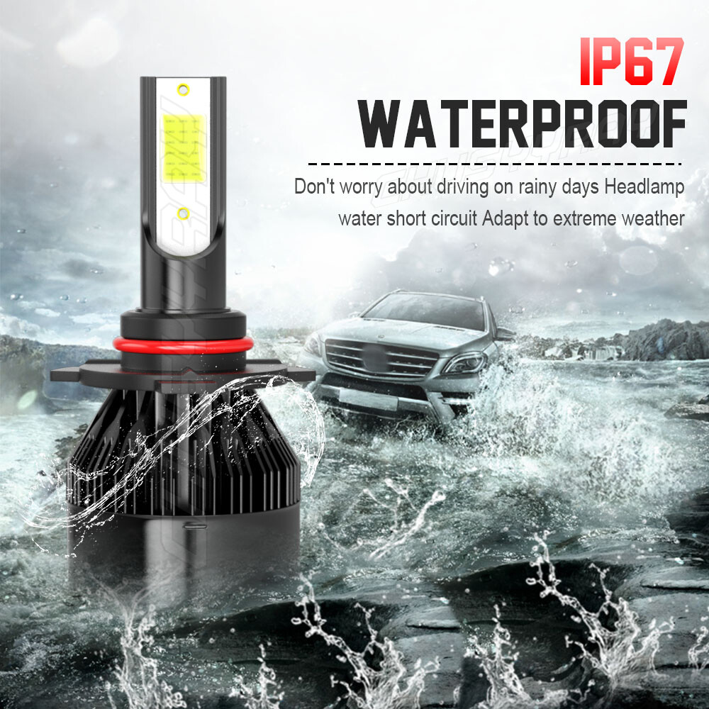 For Saturn Vue 2002-2007 6000K Front LED Headlight Kit + Fog Light 6 Bulbs Combo