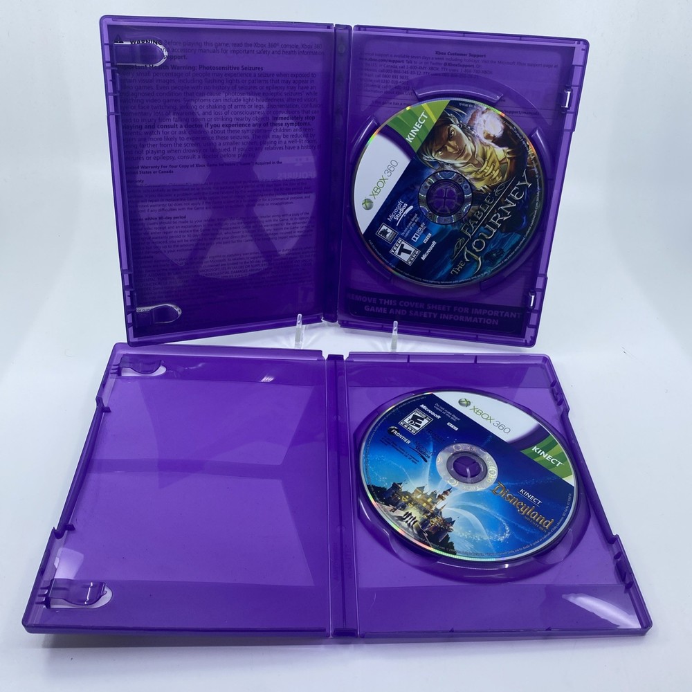 Microsoft Xbox 360 Kinect Sensor In Box w/ 6 Games Bundle