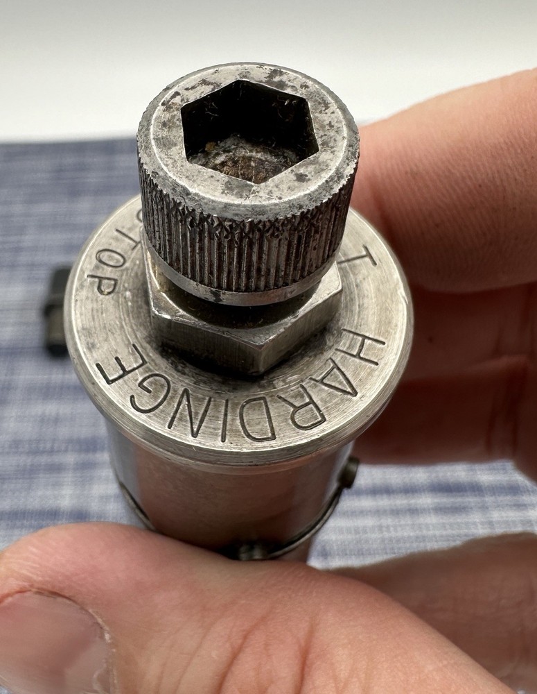Hardinge 1" Collet Stop 5C 5C Universal Collet Stop w/ Extra Tips
