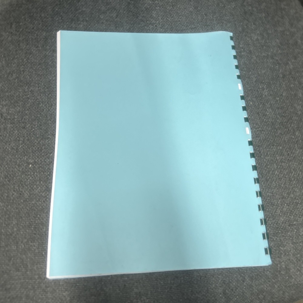 Ni-Wumpf SYSTEM 1 REPLACEMENT CPU Manual - good used original