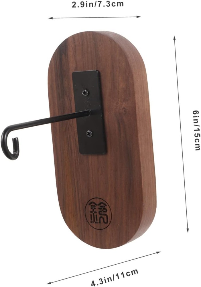 Wooden Wind Chime Stand Wall Mount Hanging Wind Chime Bracket