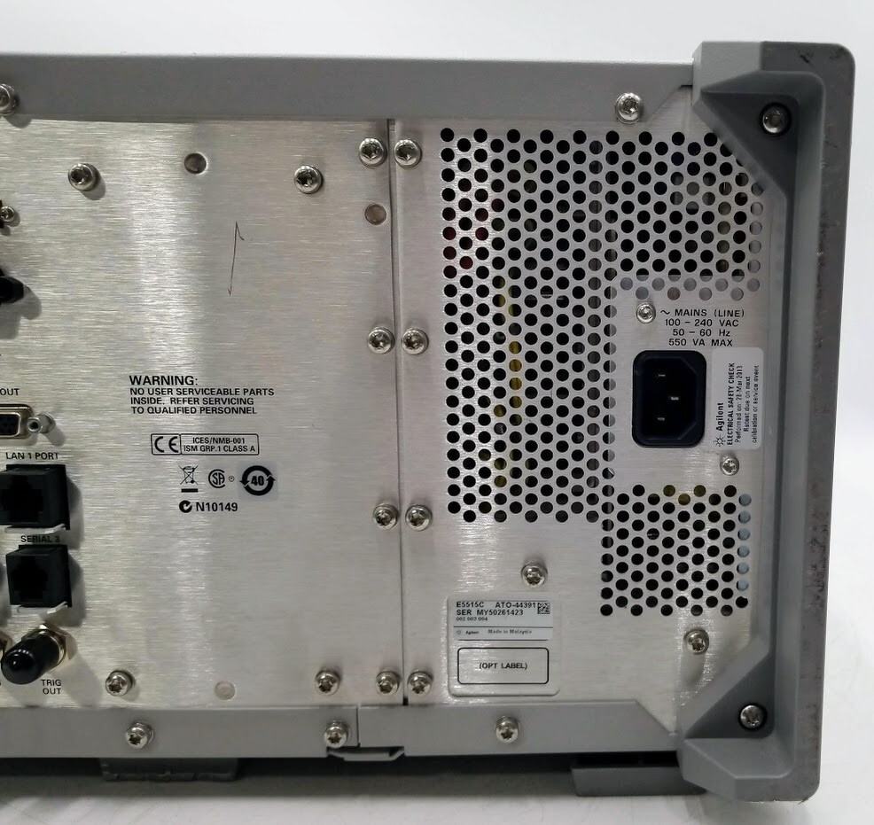 Agilent 8960 Series 10 E5515C Wireless Communications