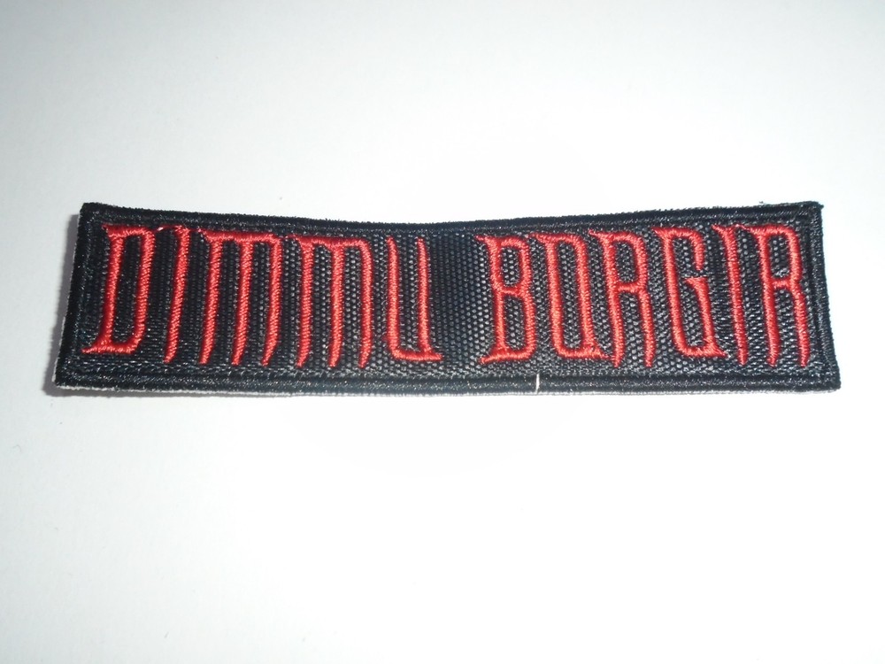 DIMMU BORGIR BLACK METAL EMBROIDERED MINI PATCH