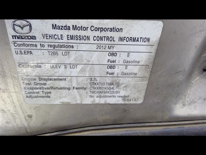 2012 MAZDA CX-9 POWER TAILGATE CONTROL MODULE OEM TG20-67-020C