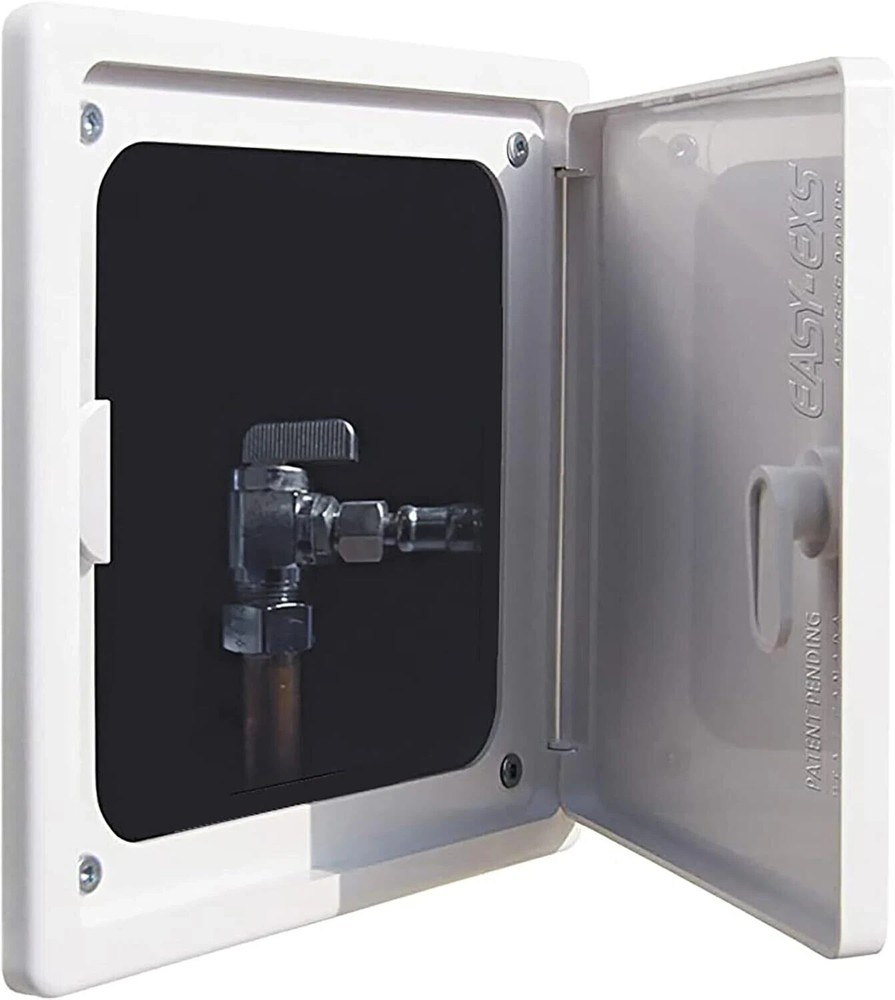 Access Panel 8x8 With Door max Service Opening 6.5x6.5 Plastic White medium 8