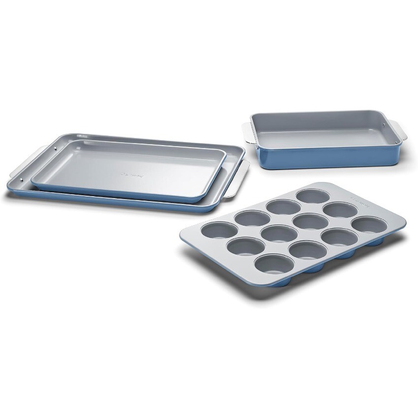 Caraway Nonstick Ceramic Bakeware Set (5 Pieces) - Baking Sheets special offer
