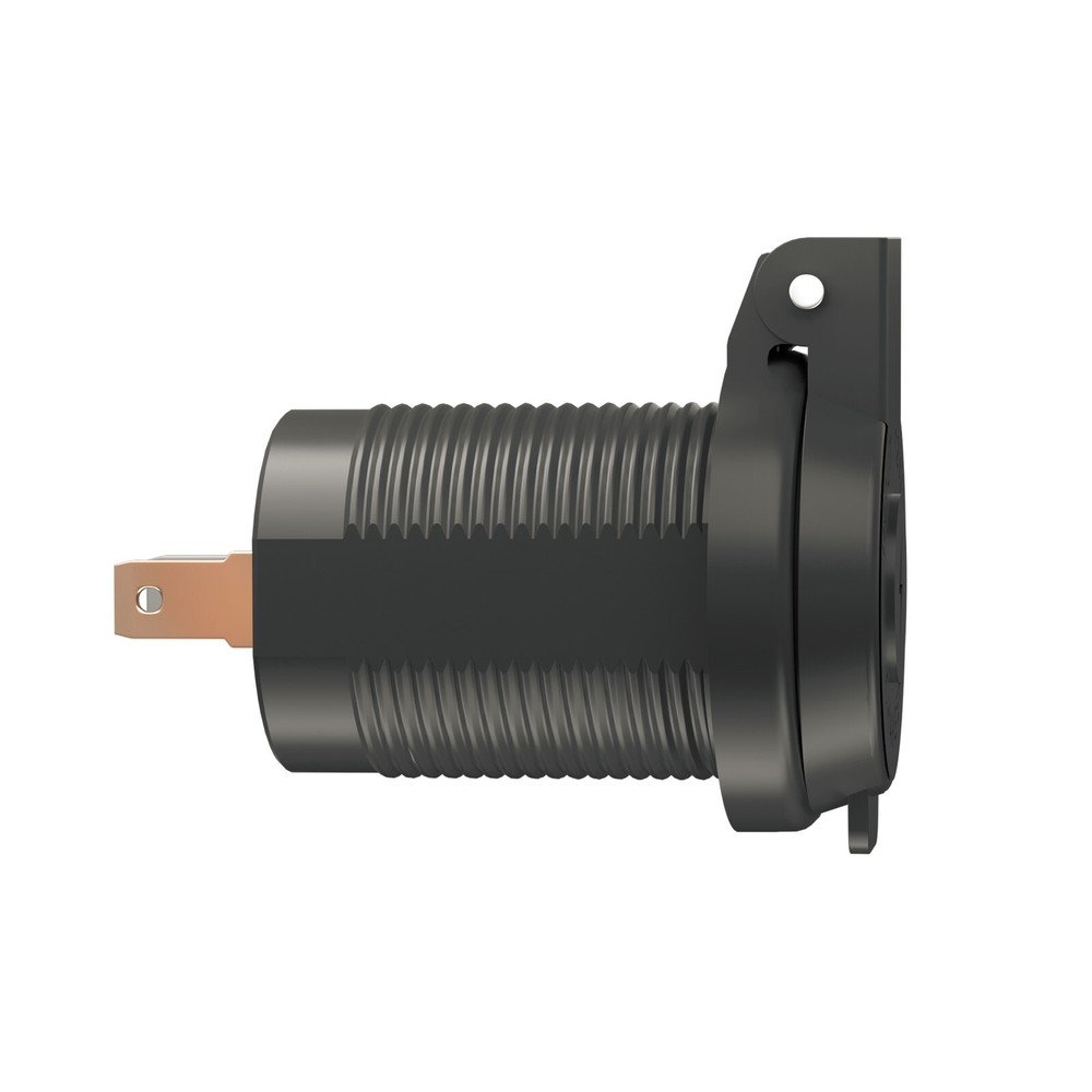 Quick Charger Car Cigarette Lighter Socket Dual USB Type-C Port Charging Power