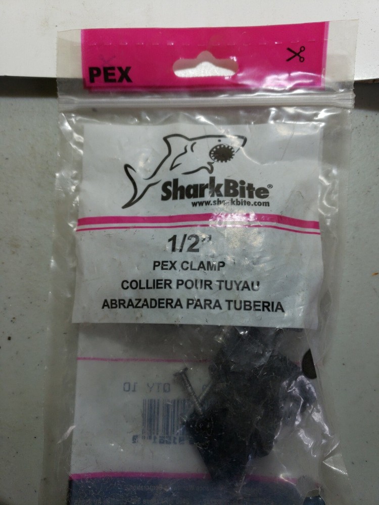 SharkBite 1/2" Pex Clamp Pack Of 8 Units
