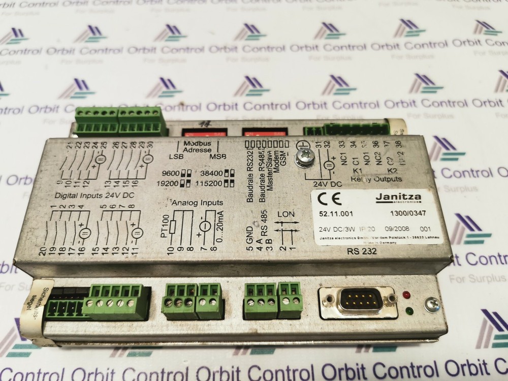 Janitza 52.11.001  Prodata Logger