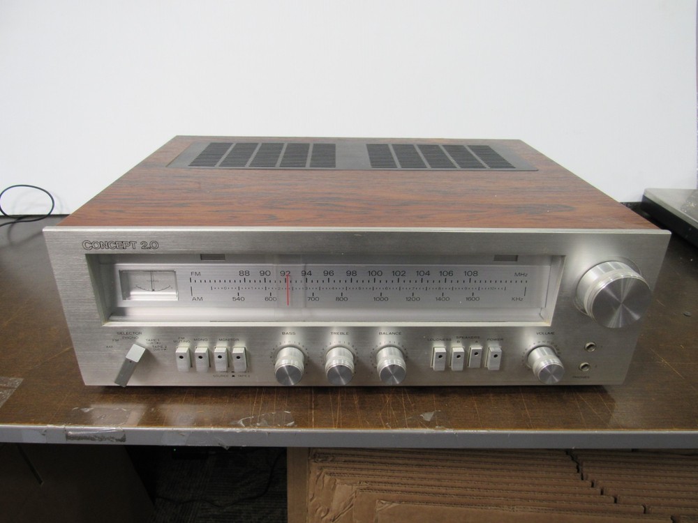 Concept 2.0 AM/FM Stereo Receiver **TESTED**