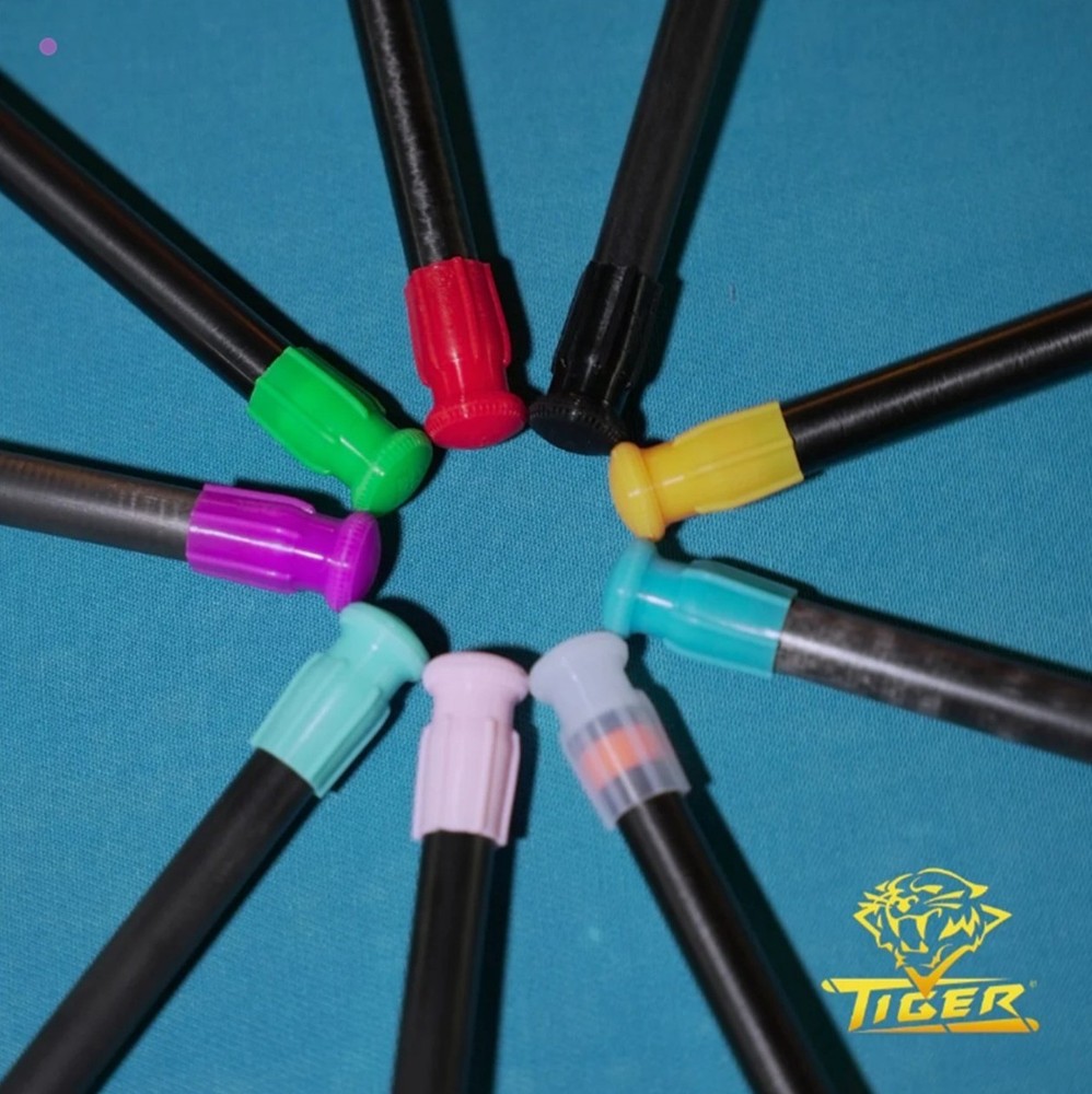 Tiger Tip & Ferrule Protector - 2pk. Turquoise 9-13.5mm
