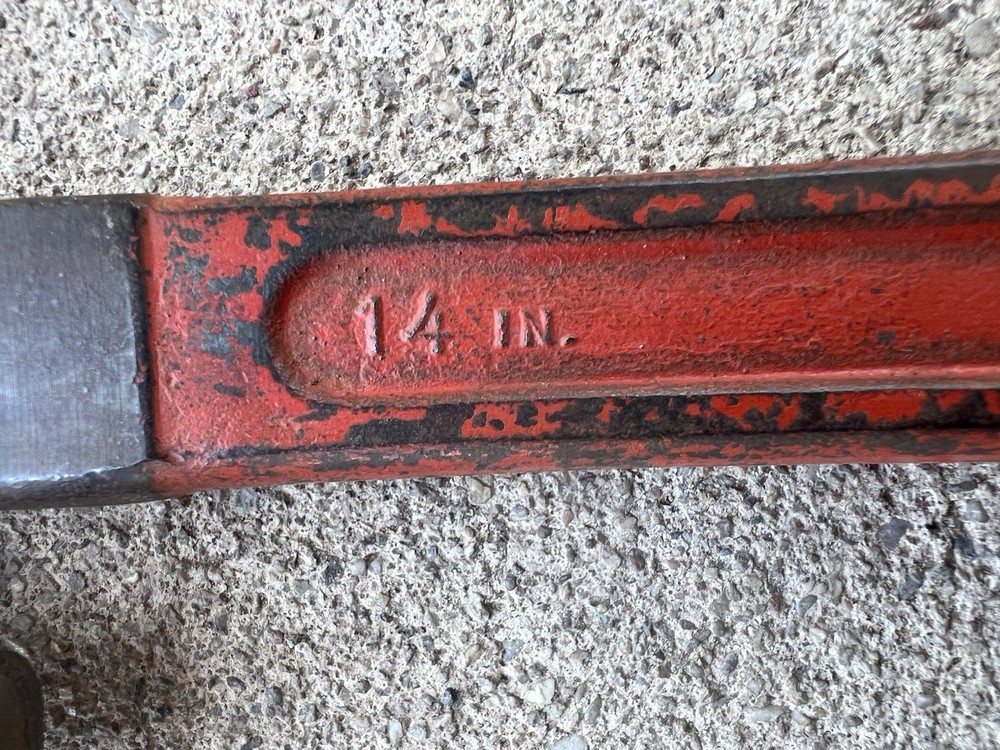 814 PROTO 14” Pipe Wrench - WORKING