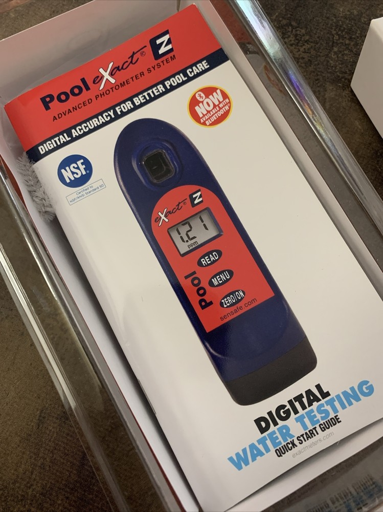 Pool Exact Z - Digital Water Testing 486201 Pool Test Kit