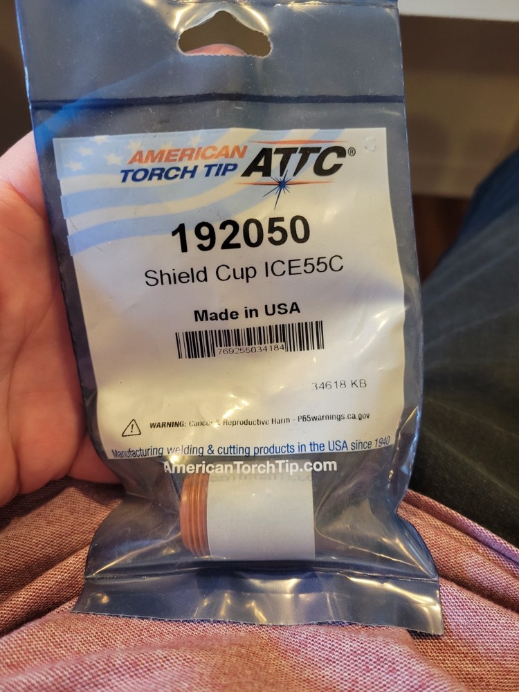 ATTC 192050 SHIELD CUP PLASMA MILLER-STYLE