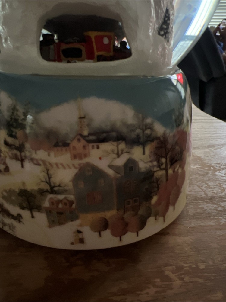 Glitterdome by Roman Inc Train Snow Globe