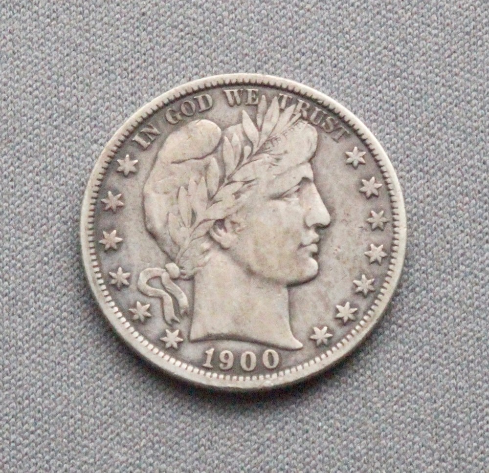 1900 P Barber Half Dollar - BH48