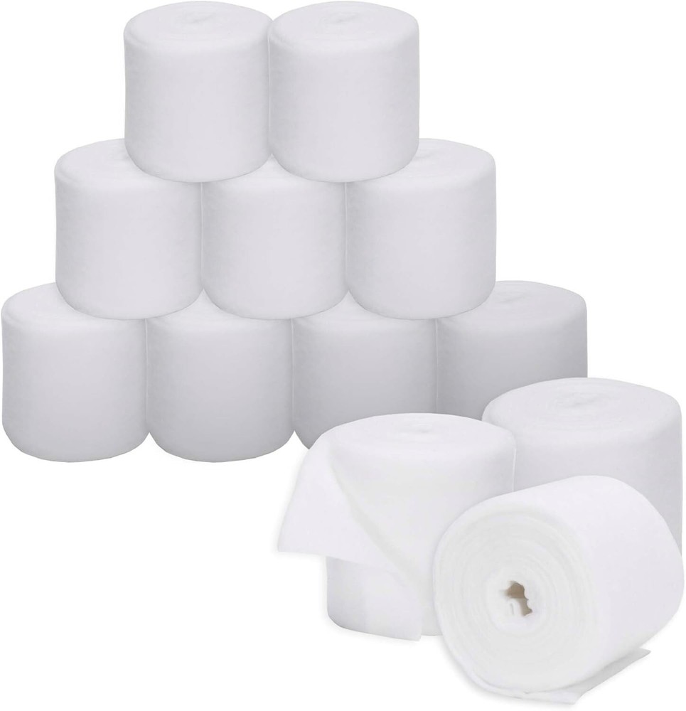 Cotton Cast Padding, Undercast Padding Cotton, 12 Rolls 2” x 12ft