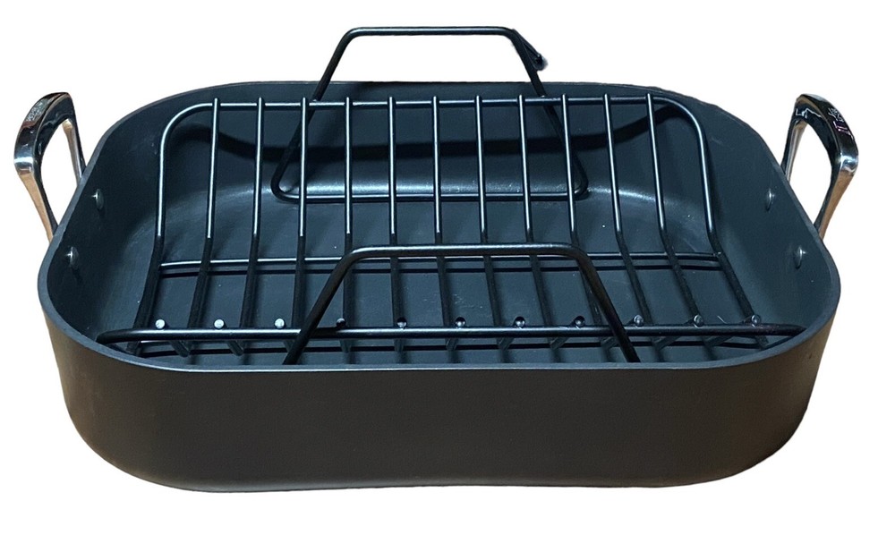 All-Clad Hard Anodized 16x13in Roasting Pan