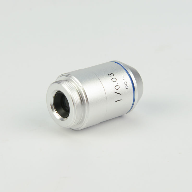 1PC 1X 195 RMS Achromatic Infinity Objective Lens for Biological Microscope