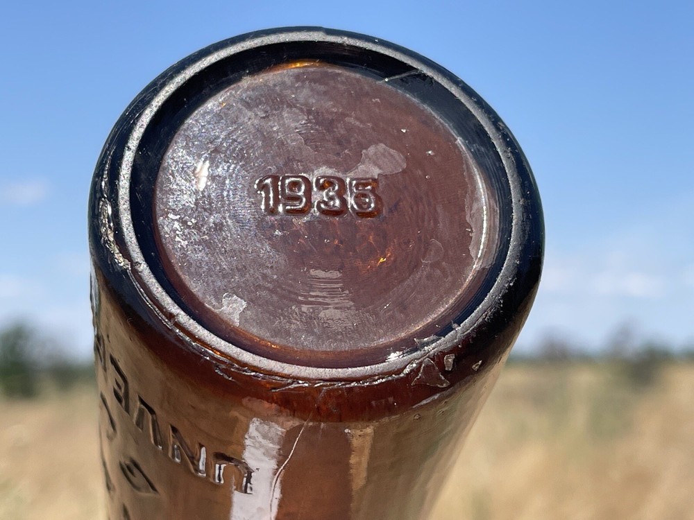 Vintage beer bottle G.KROLL 1935 's