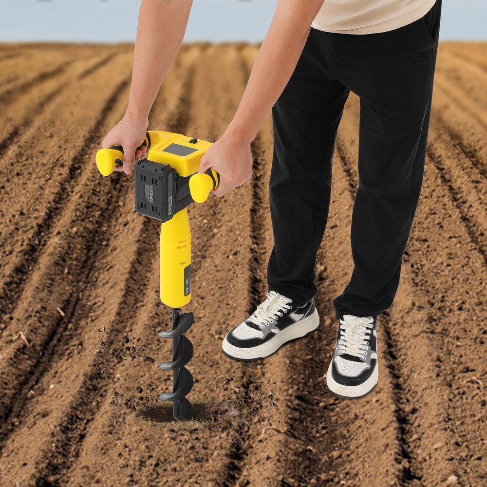 Cordless Hole Digging Machine Post-Hole Digger Electric Post Hole Digger 350W