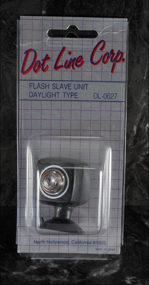 Dot Line Corp. DL-0627  Flash Slave Unit Daylight Type New In Package w Instruct