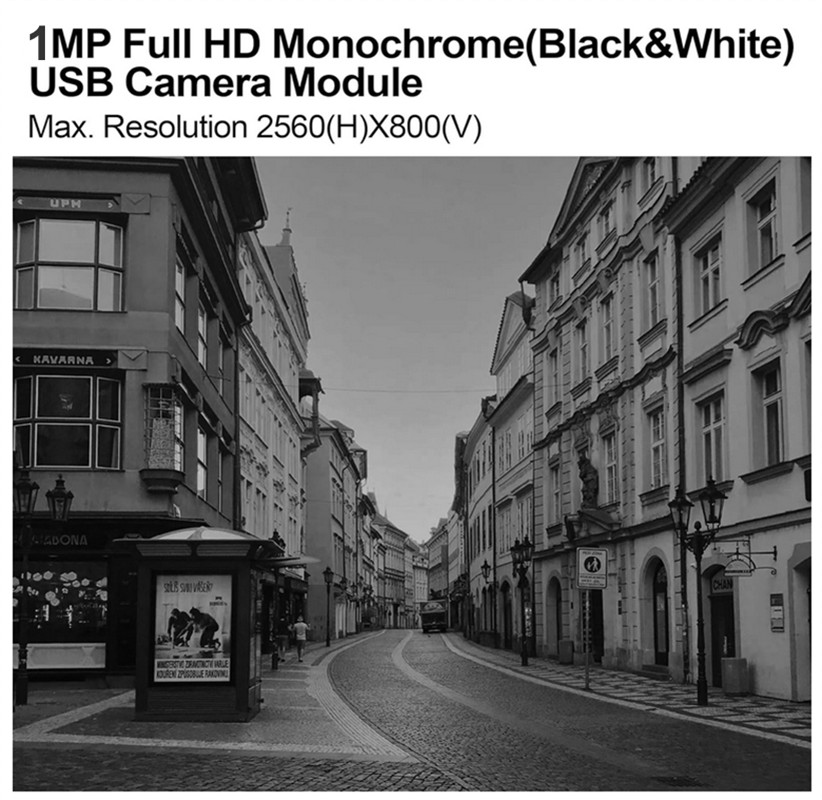 1MP OV9281 Dual Lens USB Camera Module Global Shutter Monochrome Sync Same Frame