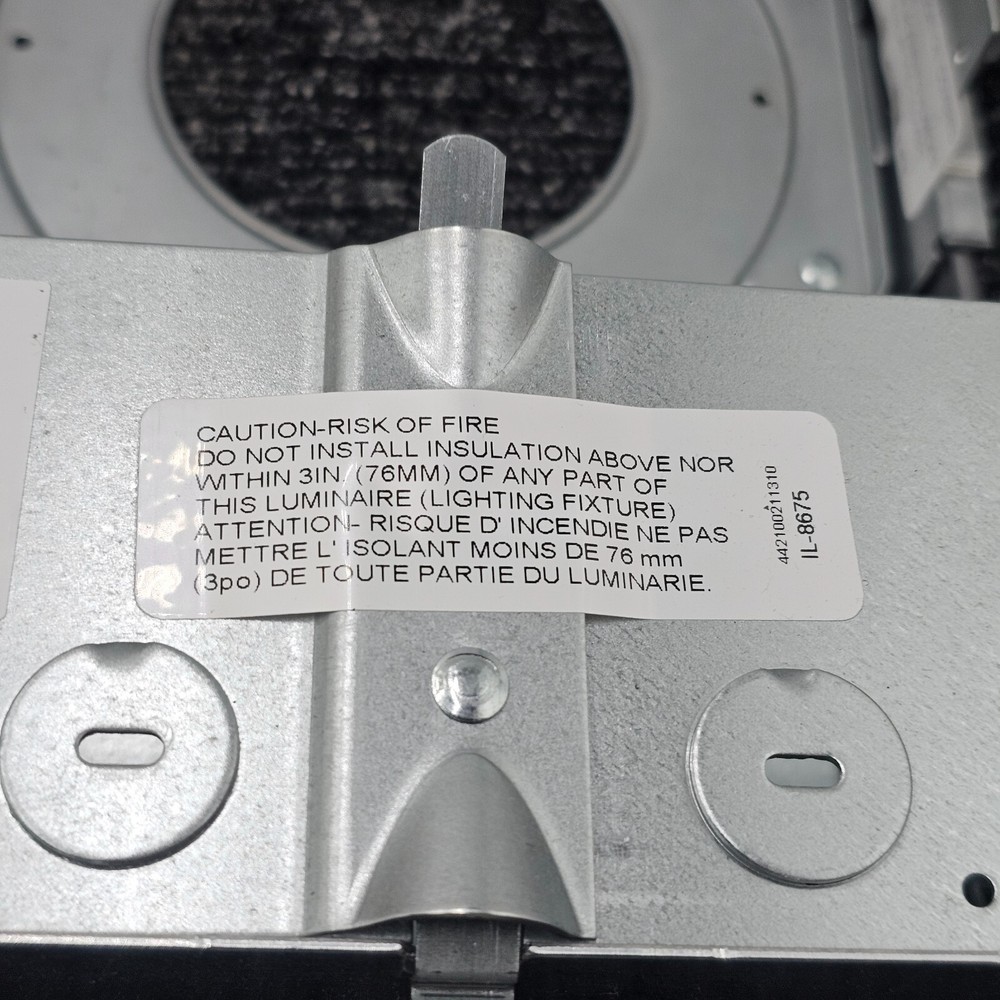 Lightolier 3RN 3" Downlight Frame Non-IC Round Construction UNV Replacement