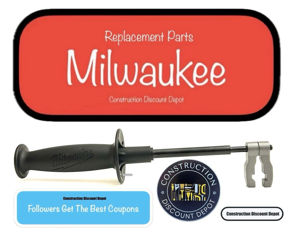 Milwaukee Replacement Drill Auxiliary Side Handle