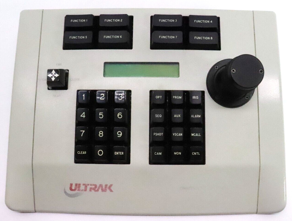 Ultrak Diamond Series CCTV Joystick Camera Controller Untested READ