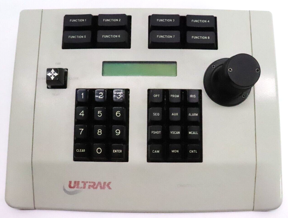 Ultrak Diamond Series CCTV Joystick Camera Controller Untested READ