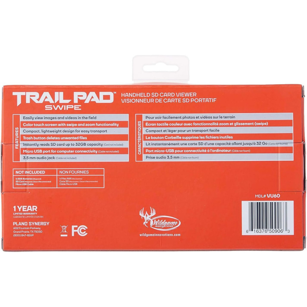 Wildgame Innovations Trail Pad Swipe SD Card Reader 2 PACK