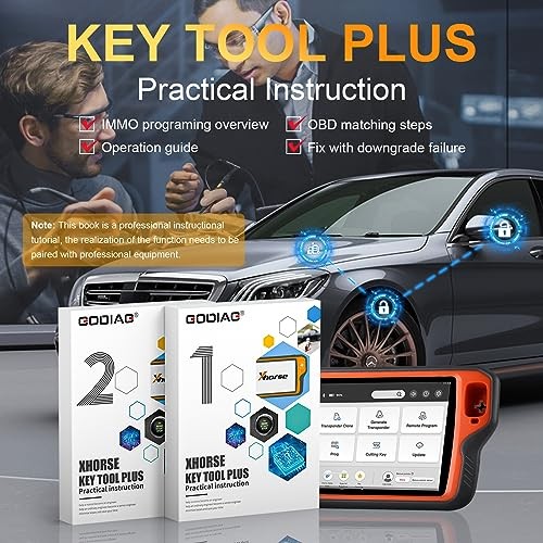 Key Fob Programming Tool Book for All Vehicles, Key Tool Plus Practical