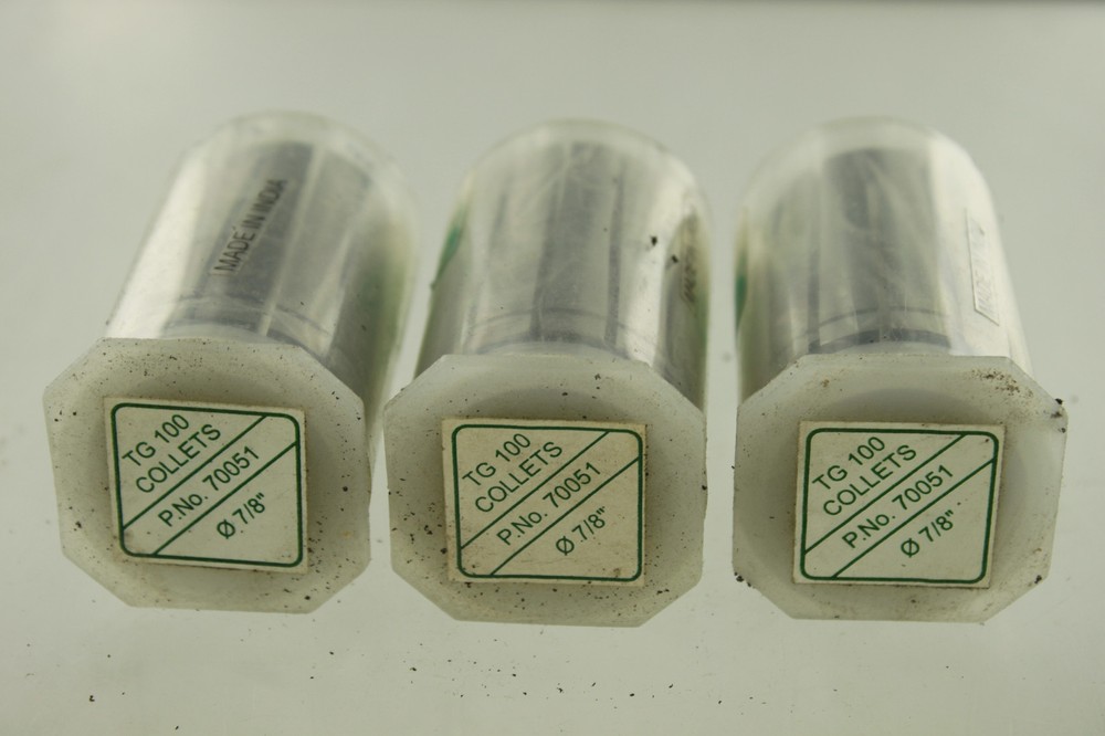 (3) CENTAUR 70051 7/8" PRECISION COLLET NEW
