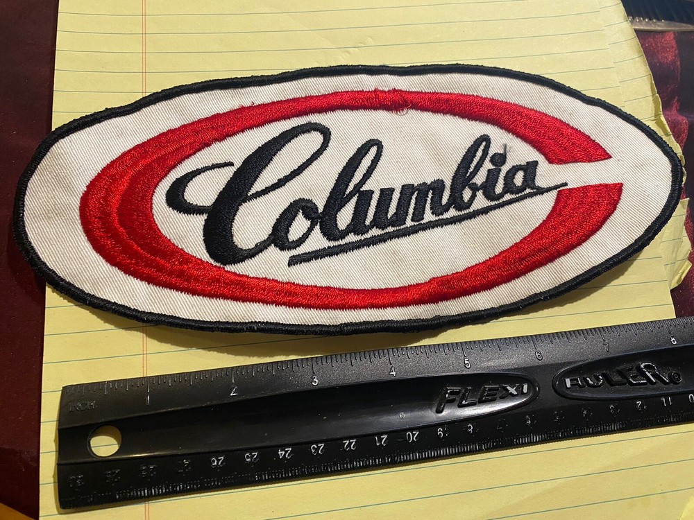 VINTAGE LARGE PATCH - COLUMBIA BICYCLES