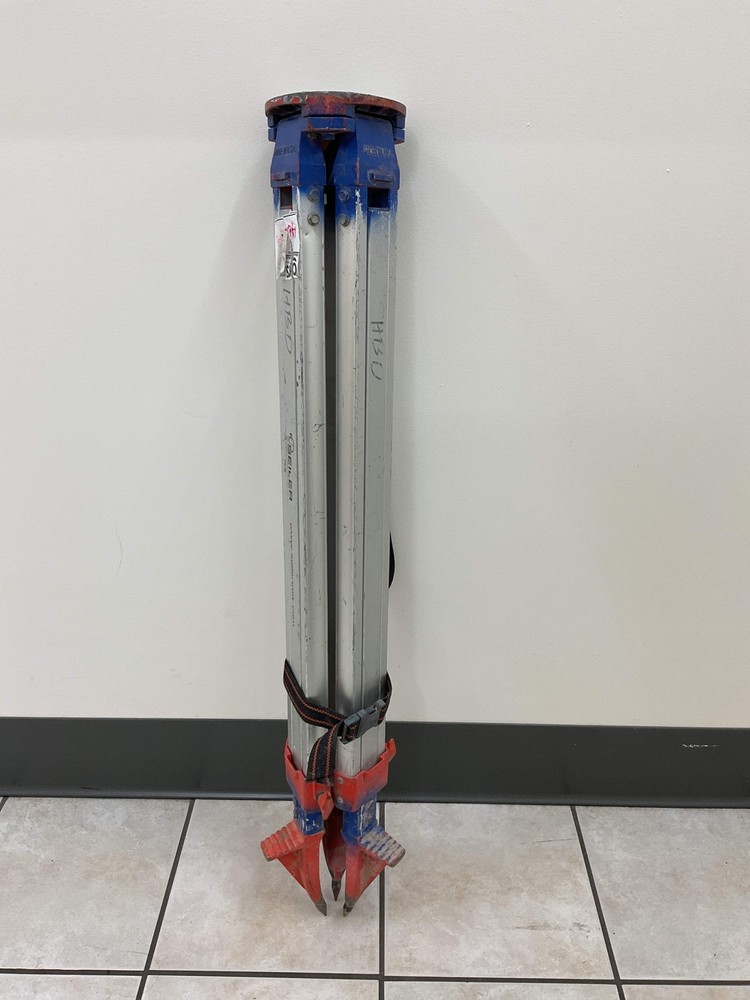 SEILER ADJUSTABLE SURVEYER TRIPOD ALUMINUM -PREOWNED