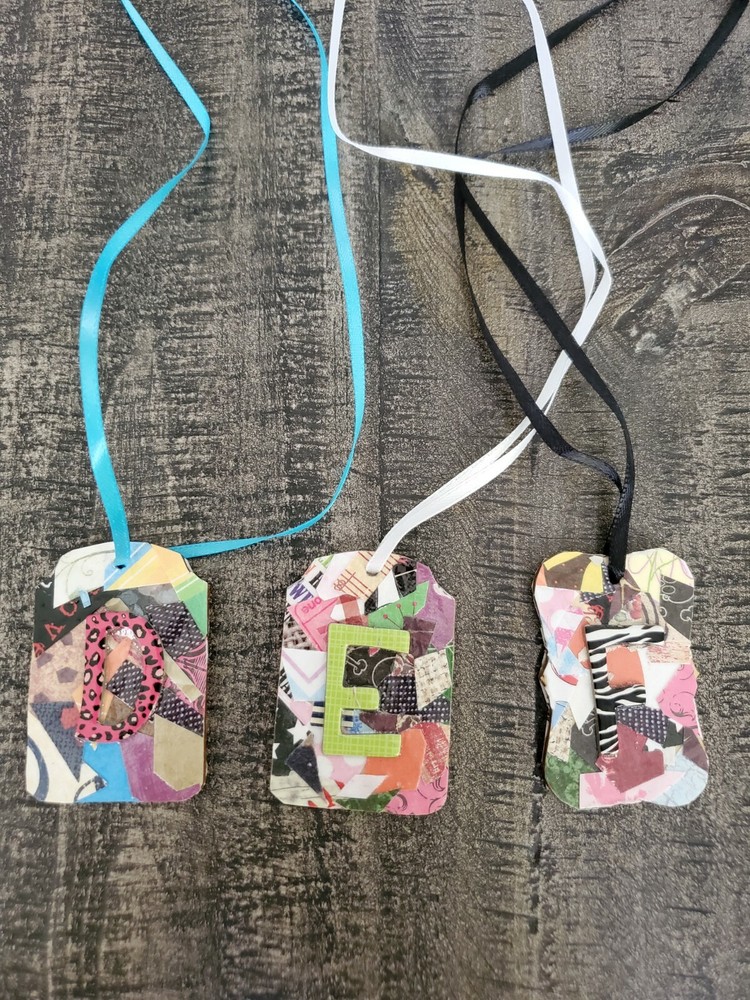 Inital Collage Mirror Hangers