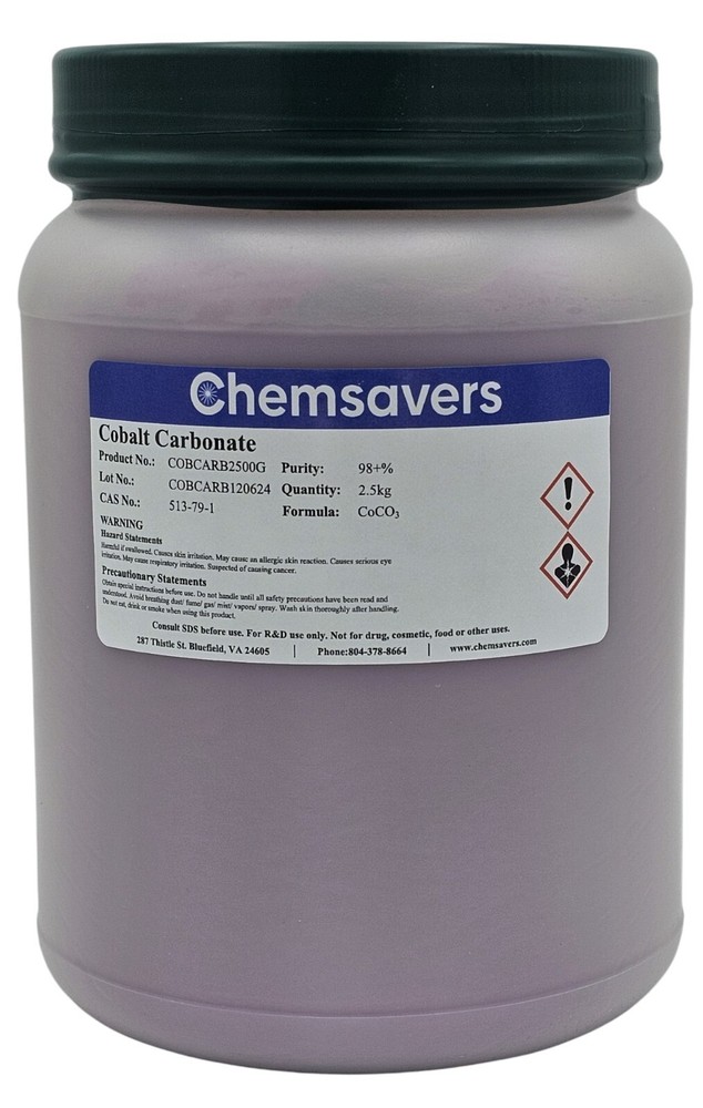 Cobalt Carbonate, 98+%, 2.5kg