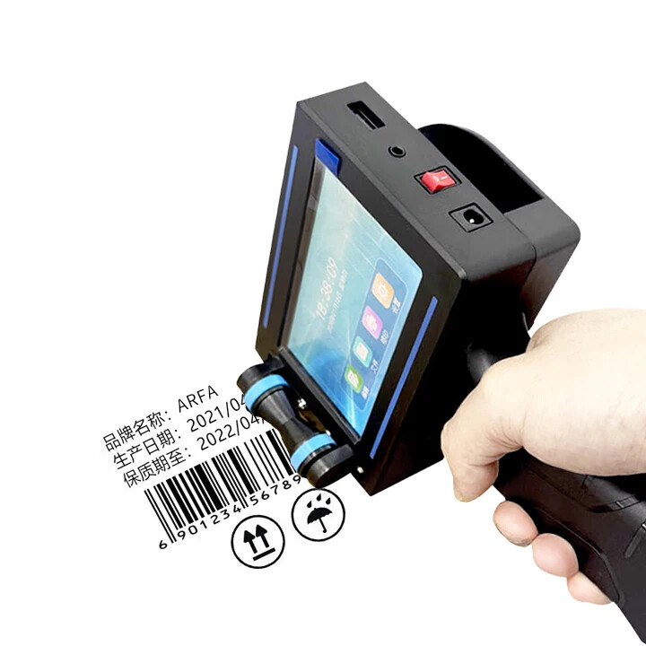 Tij127 Handheld Inkjet Printer Portable Handheld Fast Dry Inkjet Batch