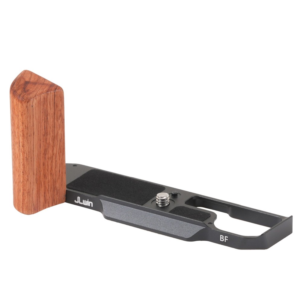 Wooden Handle Grip Quick Release QR L-Shaped Bracket For Sigma BF Mirror Camera