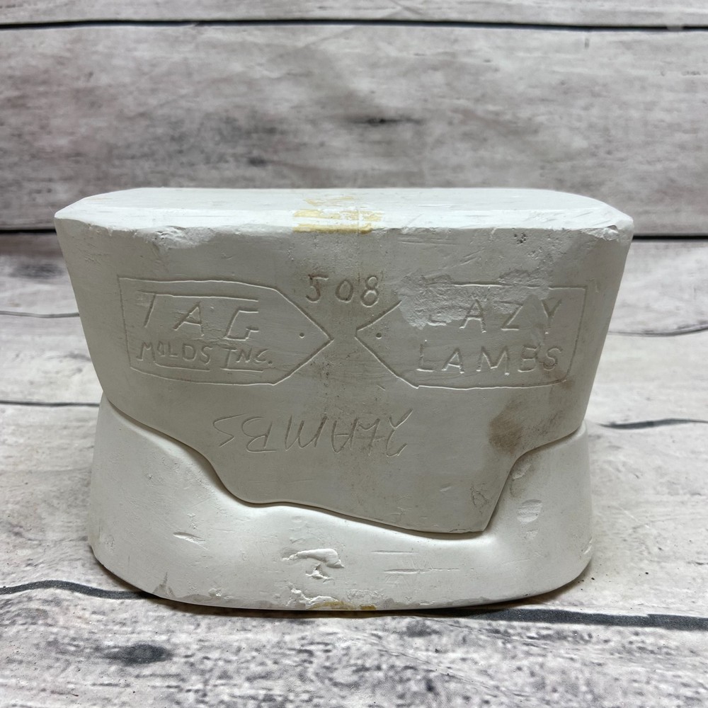 Ceramic Slip Casting Mold Lazy Lambs TAG #508