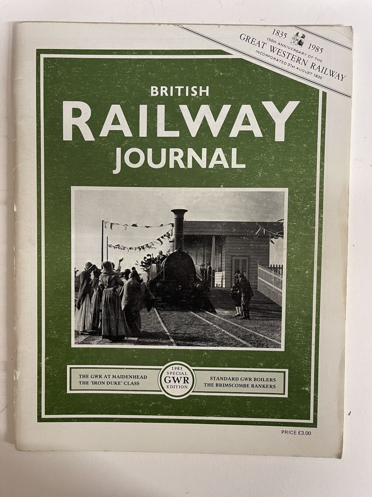British Railway Journal 1985 Special GWR Edition good used Condition