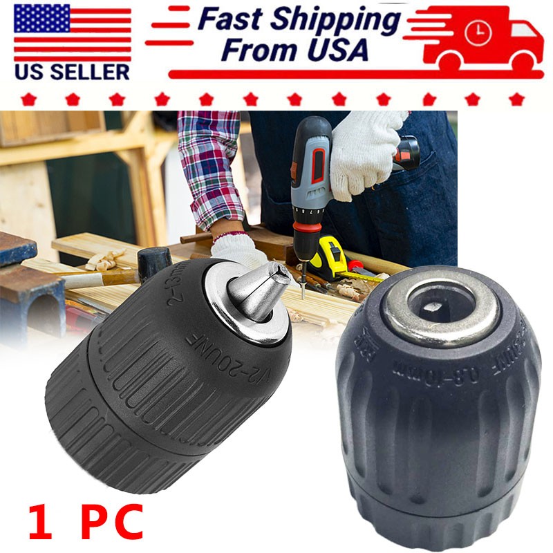 1PC Self-Tightening Drill Chuck 0.8-10mm Electric Tool Accessory