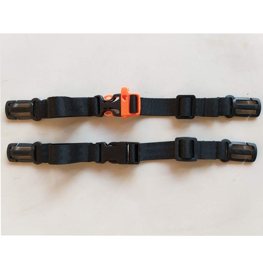 HDHYK 2 Pack Backpack Chest Strap- Nylon -Suitable for Webbing on The Backpac...
