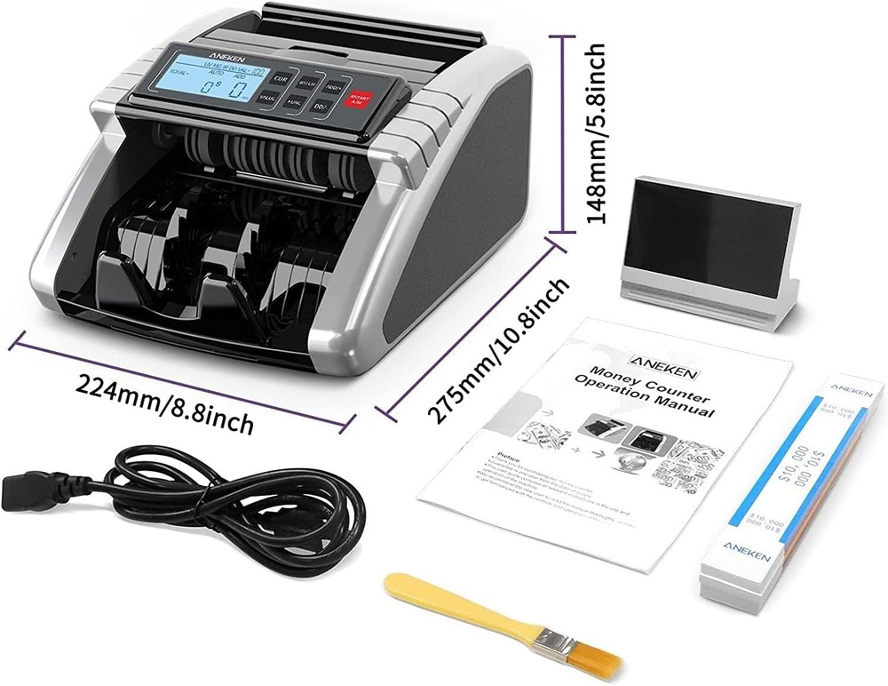 Efficient Cash Counter with Add & Batch Modes - Security Focused & User-Friendly
