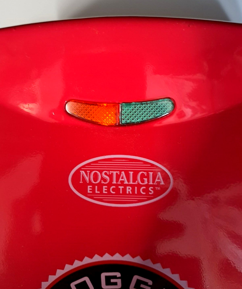 Nostalgia Electronics Electric Dog Biscuit Maker Kit Storage Tin TESTED