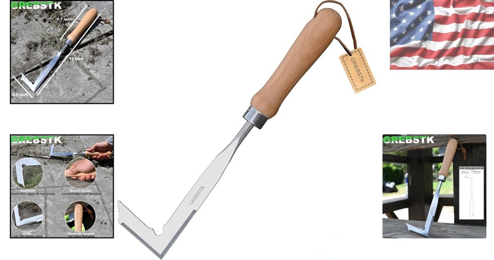 Compact 7 Ounce Crack Weeder with Precision Blade for Unmatched Weeding Ability
