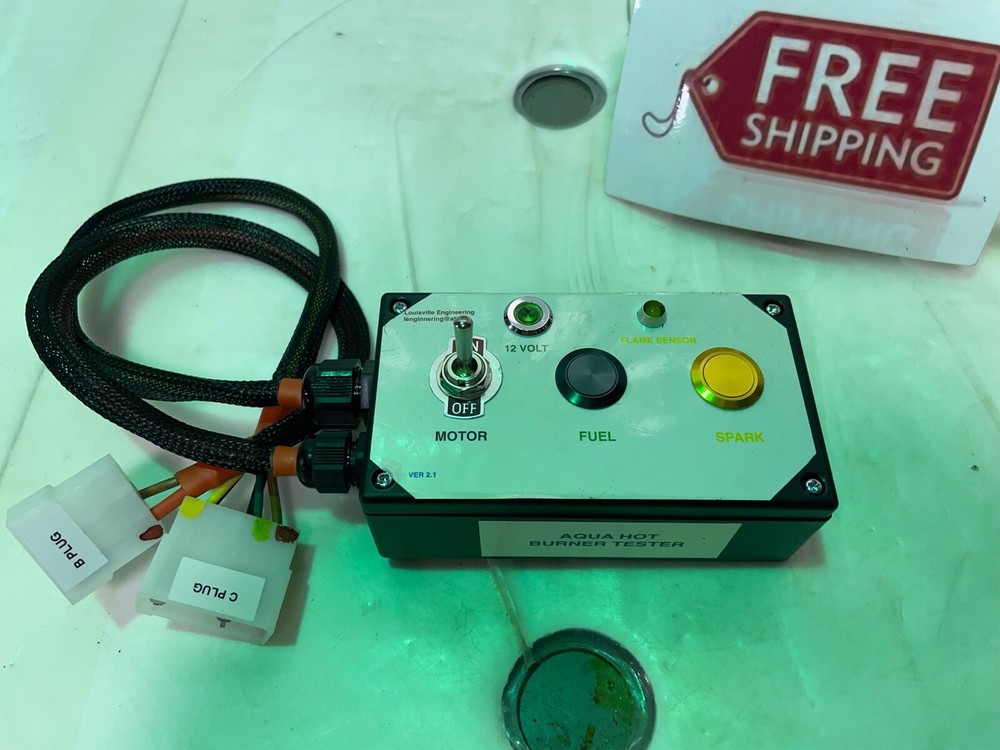 Webasto Aqua Hot Hydro Hot burner Test Box Ver 2.1