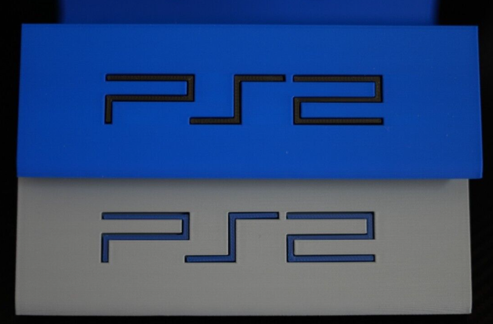 PlayStation 2 vertical stand 3D Printed