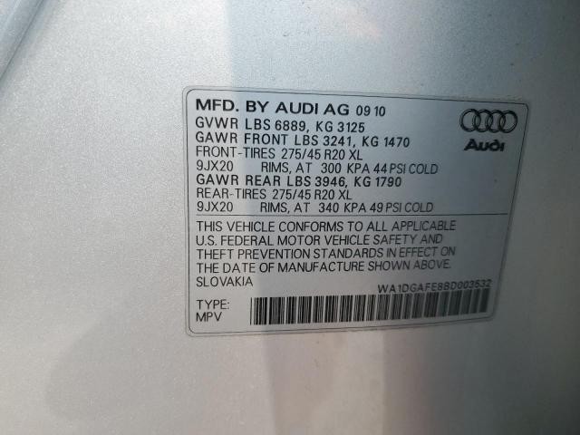 Used Headrest fits: 2011 Audi Q7 Grade A